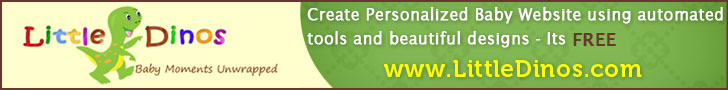 Create free baby website using automated tools and 
beautiful designs at www.LittleDinos.com